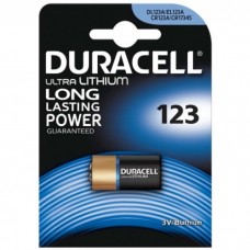 Baterijas DURACELL CR123A 3V